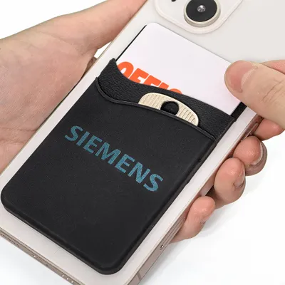Silicone Phone Wallet Dual Card Holder - Imprint Now - NZ