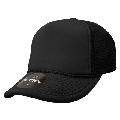 Black - Decky Style 211 (High Profile) Black - Decky Style 211 (High Profile) - Imprint Now - NZ