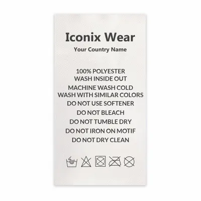 Printed Care Labels - Imprint Now - NZ