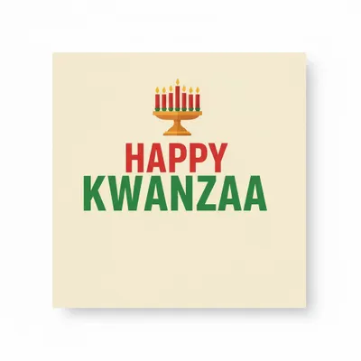 Kwanzaa Napkins - Imprint Now - NZ