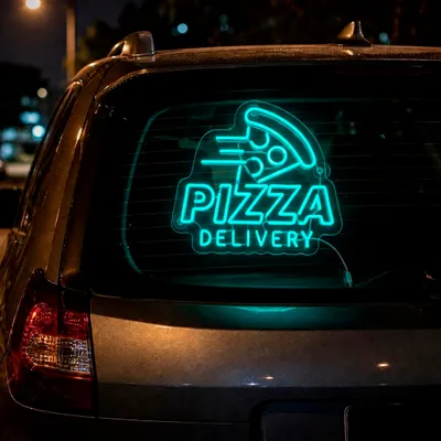 Illuminated Vehicle Sign