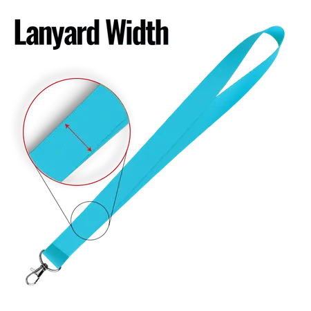 Lanyard Width Lanyard Width - Imprint Now - NZ