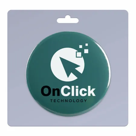 1 pack_Round Lapel Pin 3.00 inch - Imprint Now - NZ