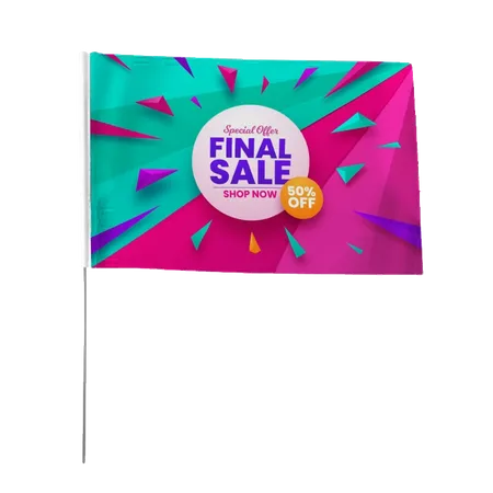 Hand Flag - Imprint Now - NZ