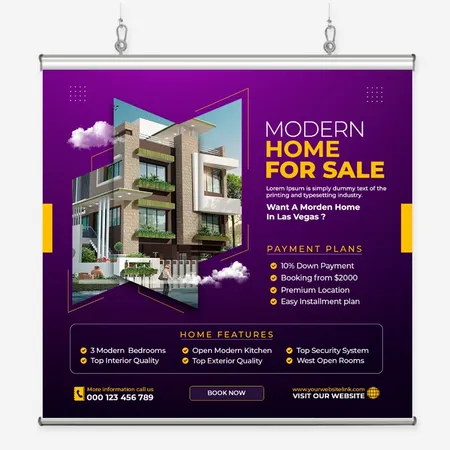 Hanging Clamp Bar Banners - Imprint Now - NZ