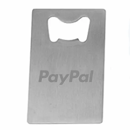 Card-shaped Bottle Opener Keychain - Imprint Now - NZ