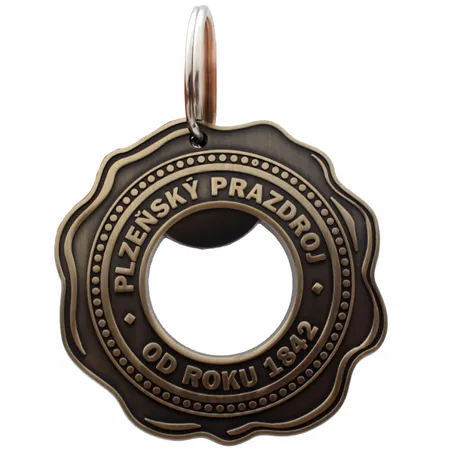 Stylish Bottle Opener Keychain - Imprint Now - NZ