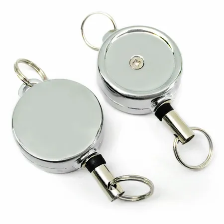 Silver Reel Keychain - Imprint Now - NZ