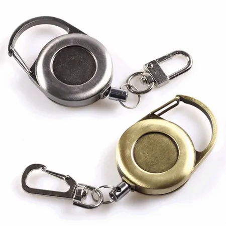 Heavy-Duty Badge Reel Keychain - Imprint Now - NZ