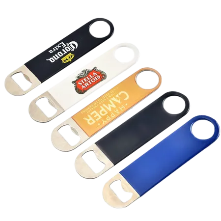 Colored Bottle Opener Keychain - Imprint Now - NZ