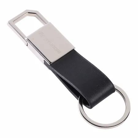 Sturdy Ring Leather Keychain - Imprint Now - NZ