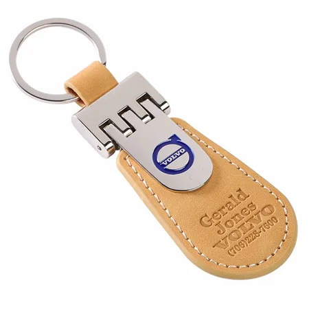 Royalty Tag Leather Keychain - Imprint Now - NZ
