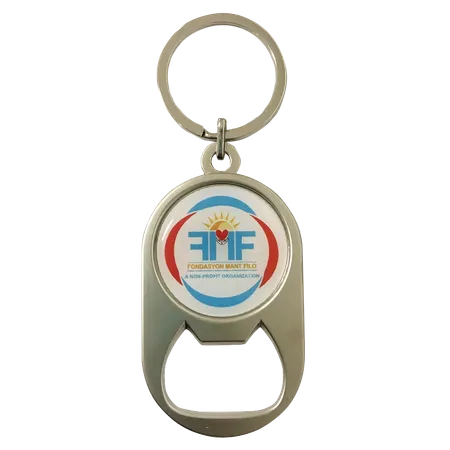 Multi-use Alloy Bottle Opener Keychain - Imprint Now - NZ
