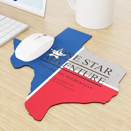 Custom Shape Die Cut Mouse Pad - Imprint Now - NZ