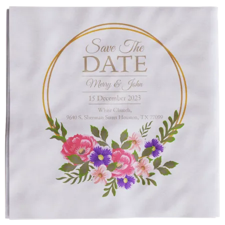 Custom Beverage Napkin - Imprint Now - NZ