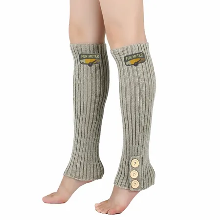 Button Trace Leg Warmer - Imprint Now - NZ