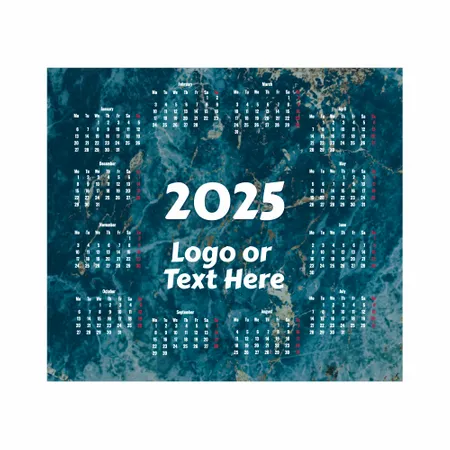 Granite Calendar Mouse Mat - Imprint Now - NZ