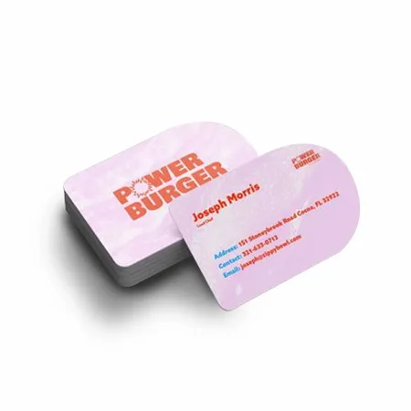Half Circle Business Cards - Imprint Now - NZ