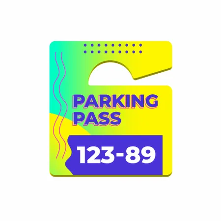 2.75 in. x 3 in. Parking Passes 2.75 in. x 3 in. Parking Passes - Imprint Now - NZ