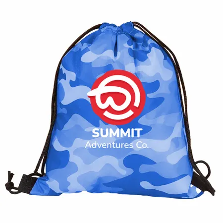 Camouflage Drawstring Bag Camouflage Drawstring Bag - Imprint Now - NZ