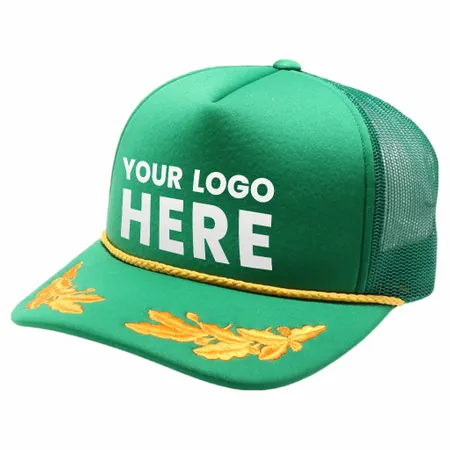 Pitbull Cambridge PB321 5 Panel Sponge Bay Leaf Hat - Imprint Now - NZ