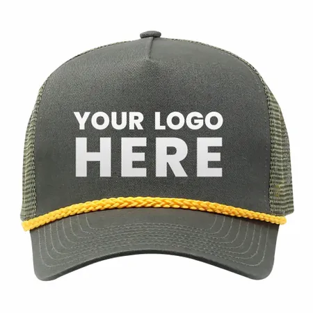 Cobra C256M 5 panel Cotton Twill Front, Mesh Back, Rope cap - Imprint Now - NZ