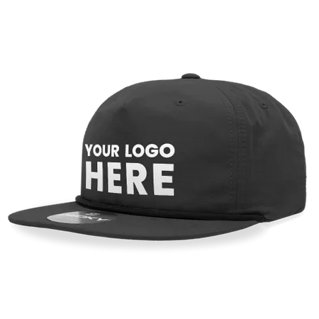 Decky 6032 - Classic Rope Cap, 5 Panel Flat Bill Hat, Snapback - Imprint Now - NZ