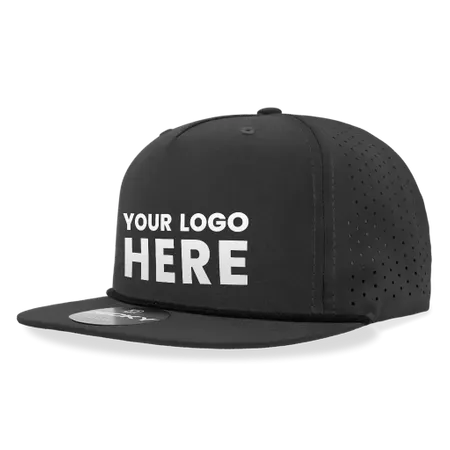 Decky 6226 5 Panel High Profile Relaxed Perforated Performance Rope Hat - Imprint Now - NZ