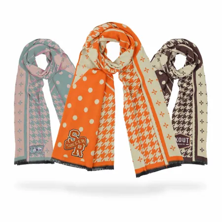 Cosy Cotton Polyester Scarves - Imprint Now - NZ