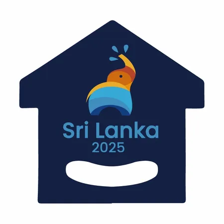 Breezin' House Plastic Hand Fans - Imprint Now - NZ