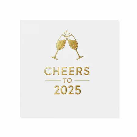 New Years Napkins - Imprint Now - NZ