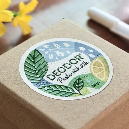 Raised Spot UV Stickers - Imprint Now - NZ