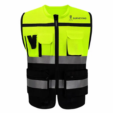 Heavy-Duty, Two-Tone Safety Vests - Imprint Now - NZ