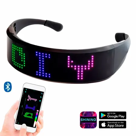 LED Light Up Glasses with Bluetooth - Imprint Now - NZ