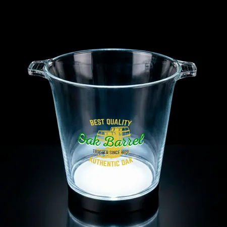 Multi-Colour Light-Up Drink Buckets - Imprint Now - NZ