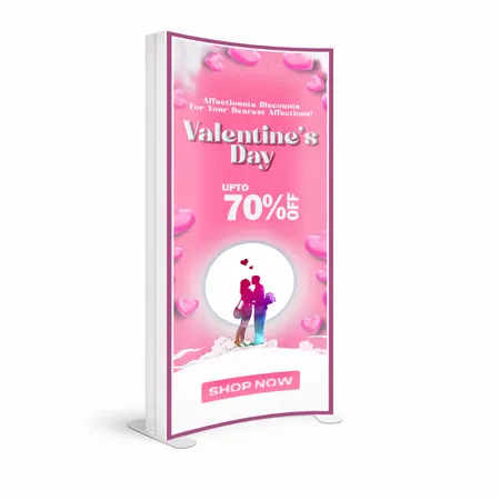 SEG Curved Lit Display - Imprint Now - NZ