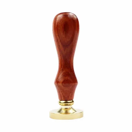 Pearwood Handle Wax Seal Stamps - Imprint Now - NZ