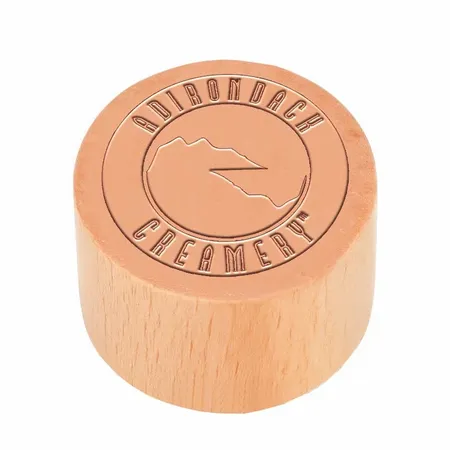 Round Wood Rubber Stamps - Imprint Now - NZ