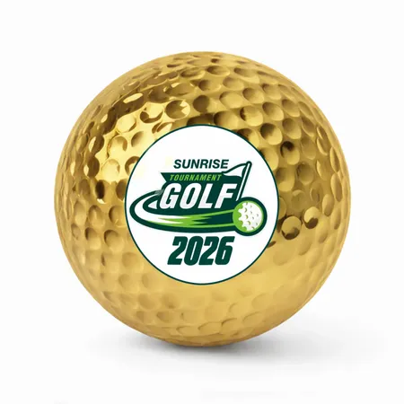 Metallic Golf Balls - Imprint Now - NZ