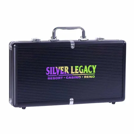 300ct Aluminium Poker Chip Cases - Imprint Now - NZ