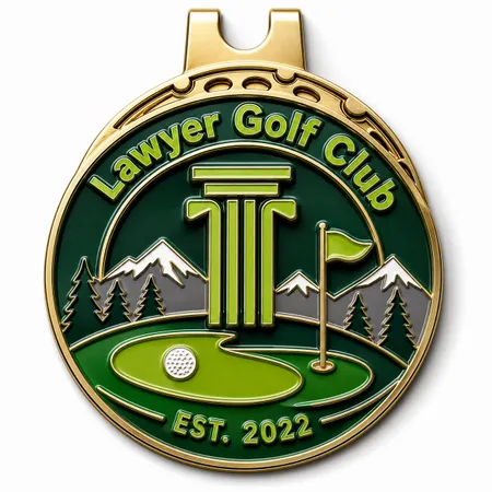 3D Ball Golf Marker with Hat Clips - Imprint Now - NZ
