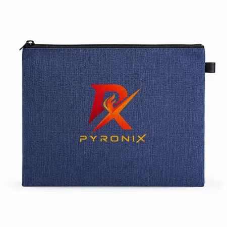 Fabric Zippered Document Bags - Imprint Now - NZ