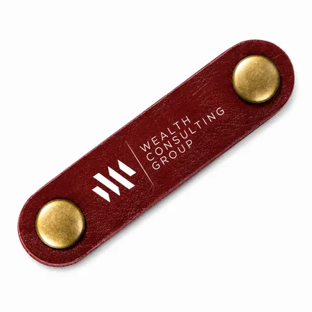 Leather Cable Tie Winders - Imprint Now - NZ