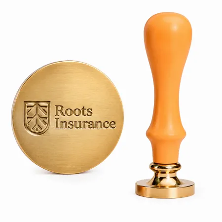 Coloured Wooden Handle Wax Seal Stamps - Imprint Now - NZ