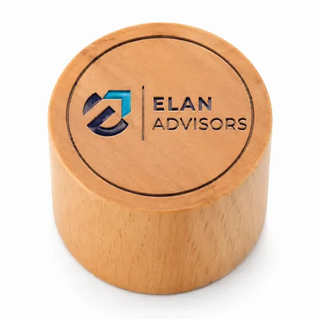 Round Wood Rubber Stamps - Imprint Now - NZ