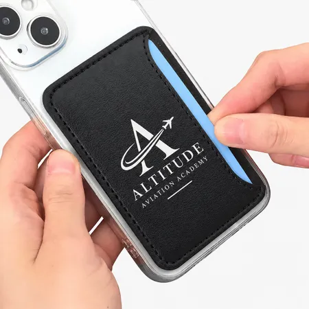 Leather Phone Wallet with Side Slit - Imprint Now - NZ