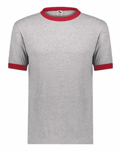 Athletic Heather/ Red