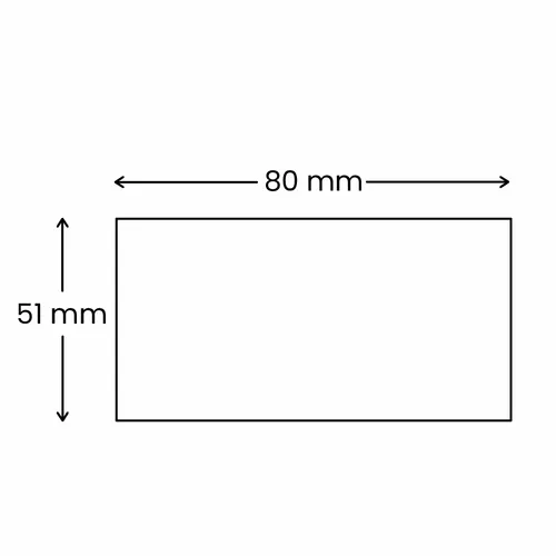 51 x 80 mm