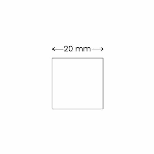 20 x 20 mm