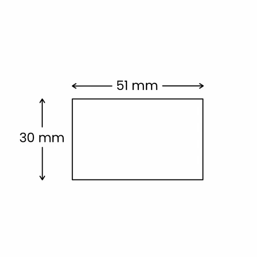 30 x 51 mm